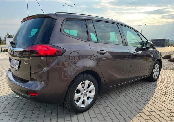 Opel Zafira cena 57500 przebieg: 119500, rok produkcji 2017 z Sępólno Krajeńskie małe 172